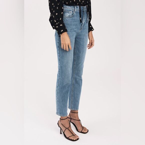 DEREK LAM 10 Crosby Women's Jeans high waist high rise Medium Wash - Picture 2 of 13